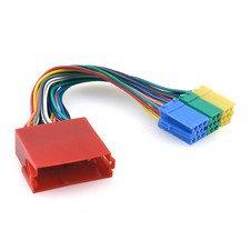 Mini-ISO Block Adapter Kabel CD-Wechsler Anschluss 10cm für VW Skoda Seat Audi