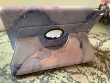 lila marmor I-pad hülle für