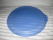 Tupperware Deckel Nr. 4821 blau Ersatzdeckel Durchmesser 27,5 cm Eleganzia Serie