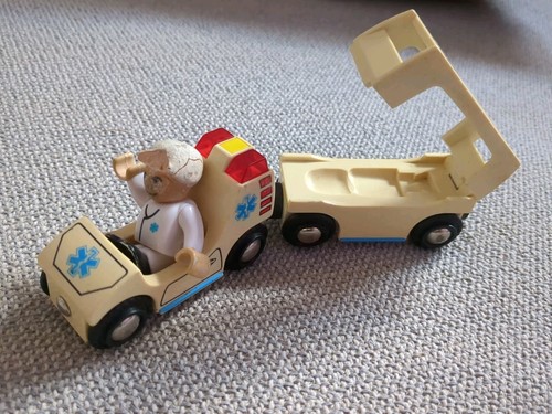 Brio eisenbahn krankenwagen - brio,