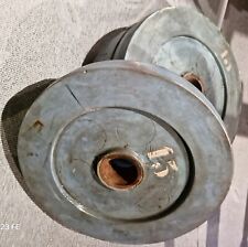 4 x 15kg Kraftsport Handelscheiben