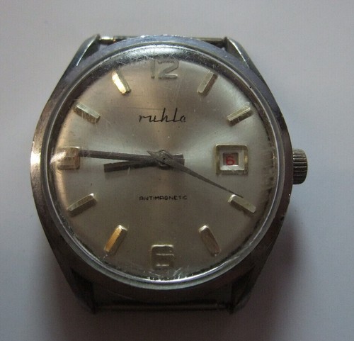Ddr armbanduhr ruhla - e,
