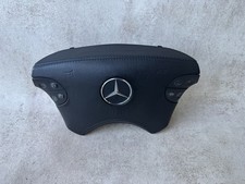 Mercedes Benz W210 W208 CLK Mopf Lenkrad Airbag Desingo Leder Schwarz