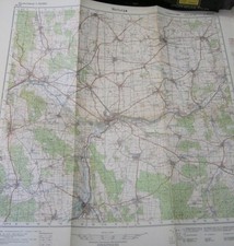 Topographische Karte, Warburg