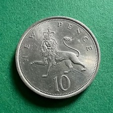 10 New Pence 1975 Großbritannien Elizabeth II. (Ten Pence) KM# 912 (A)