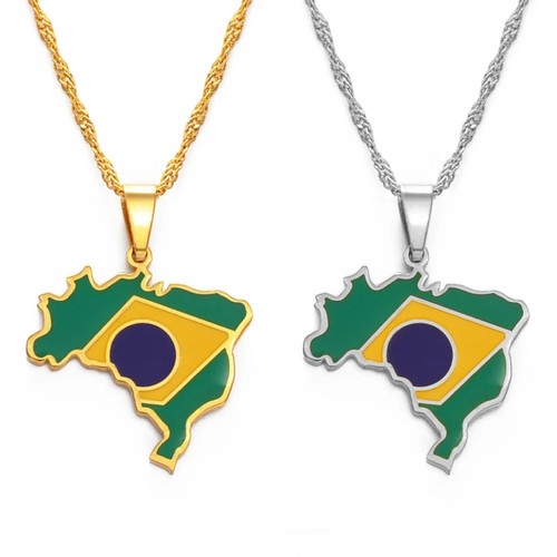 Brasilien halskette - brasilien, +