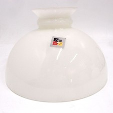 Petroleumlampenschirm 180 298 298 mm Glas weiß Vestaschirm Ersatzglas Öllampe