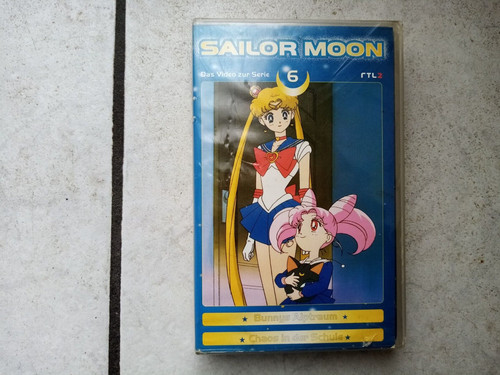 Sailor moon vhs trickfilm - sailor, -vhs