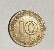 10 PFENNIG 1950 - ‘D’