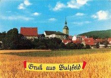 Sulzfeld Grabfeld Teilansicht mit Kirche