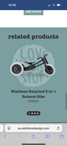 Laufrad wishbone bike - laufrad,