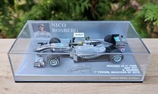Nico Rosberg Mercedes GP W01 1st Podium Malaysian GP 2010 1:43 Minichamps