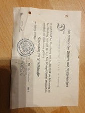 Urkunde Zur Verleihung des