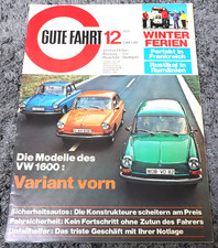 Gute Fahrt 12/1971 VW 1600