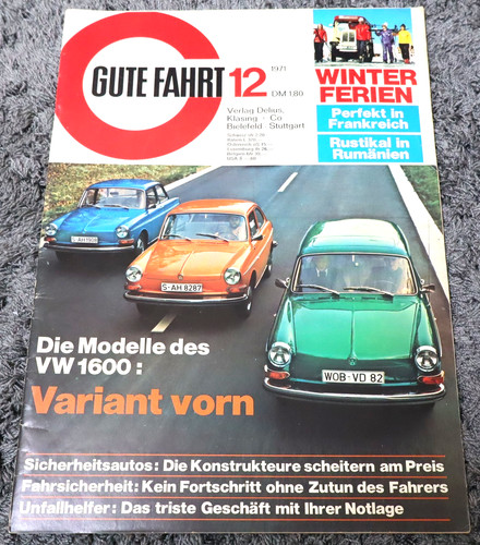 Gute fahrt 1971 1600 - gute,