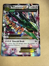 M Rayquaza EX 76/108 Roaring Skies Holo 2015