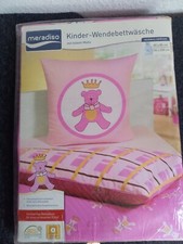 Kinder Wendebettwäsche rosa, meradiso, neu