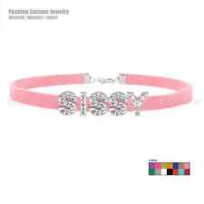 Buchstabe SISSY Wildleder