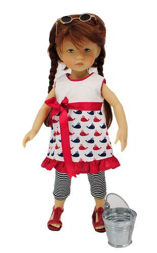 Boneka strand outfit kleine - boneka,