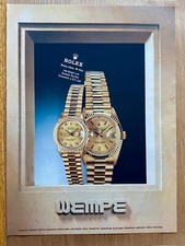 Wempe Rolex Day-Date Original 1991 Vintage Watch Advert Werbung Reklame