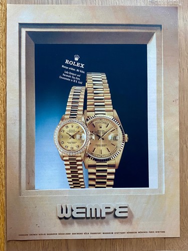 1991 wempe rolex - 1991,
