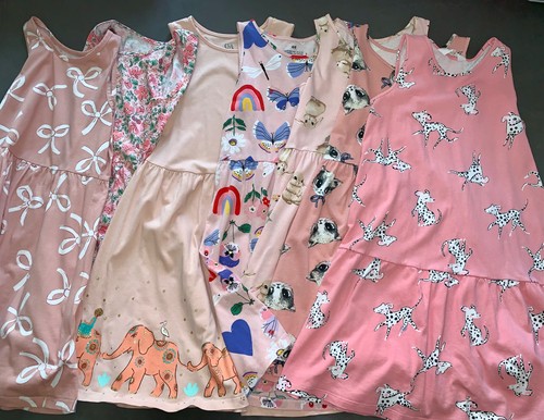 Kleid kinder rosa - 7,