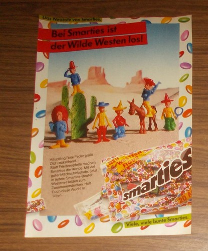 Seltene werbung smarties - werbung,