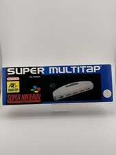 SNES Super Nintendo System - Super Multitap 5 Spieler Adapter für SNES | OVP Gut