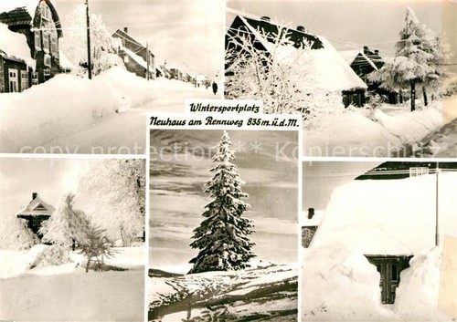 Neuhaus rennweg wintermotive - rennweg,