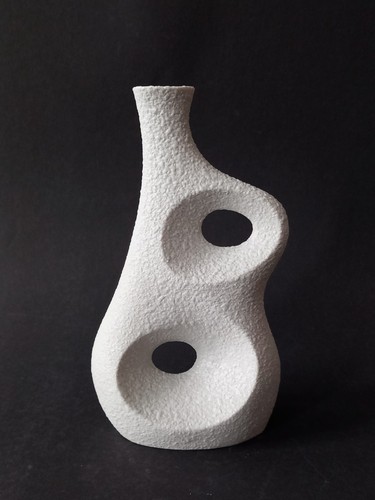 Sgrafo modern vase weiß - modern,