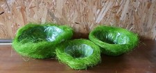 3 Sisal-Körbe,Blumenübertopf,Osterkorb, grün, 3 versch. Größen,neu