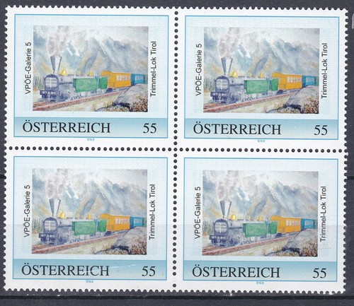 4er block eisenbahn trimmel - block,