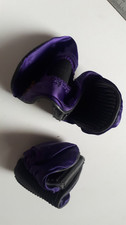 Faltbare gymnastikschuhe lila - gymnastikschuhe,