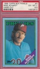 PSA 6.5 HAND CUT MIKE SCHMIDT