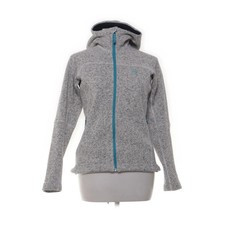 Haglöfs, Kapuzenpullover, Größe: XS, Grau/Blau, Polyester, Fleece, Damen #Ko0