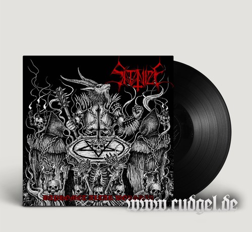 Satanize baphomet altar - satanize,