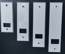 Blende Abdeckung für Gurtwickler Rollladen Abdeckplatte Verblendung Farbe weiß