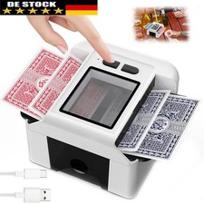 Kartenmischmaschine Elektrisch Profi Elektrischer Kartenmischer für 2 Decks