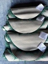 4xEdelzeit Läufer in Felloptik-Animal   60x90cm, Grün Teppichläufer