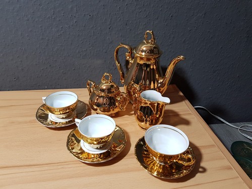 Mokkaservice personen gold - personen,