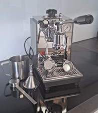 Olympia Express Cremina - Anthrazit Handhebel Zubehör Vintage wie neu - 2003