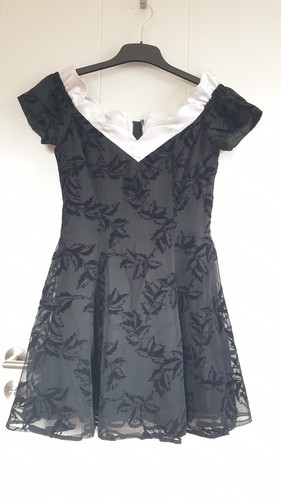 Vintage cocktailkleid schwarz - vintage,