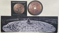 Bruce Dickinson 2x signiert CD Mandrake Orig. Signed Autogramm Iron Maiden