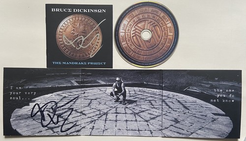 Bruce dickinson signiert cd - bruce, 2x