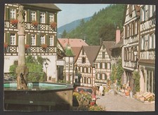 Schiltach 1970 " Ansichtskarte " mit historischen Marktplatz