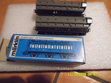 2 x Märklin H0 Abteilwagen