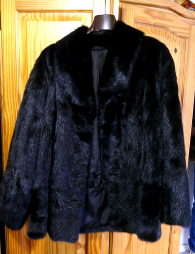Echtpelz pelzjacke mantel - ,