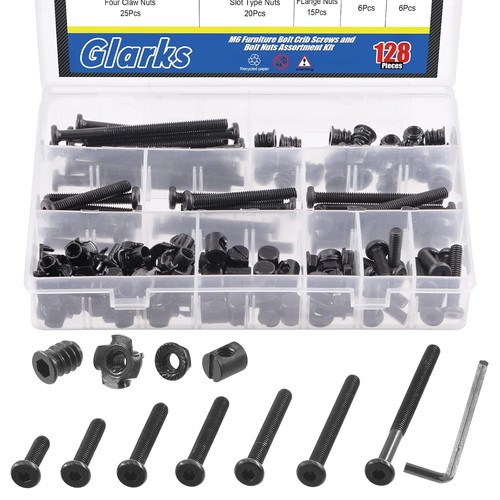 Bett schrauben set 128 - 128, teile