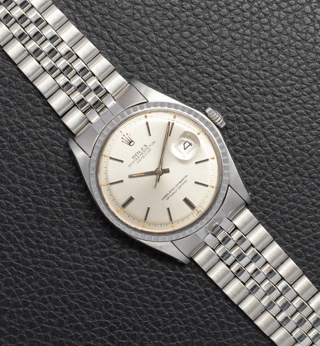 Rolex datejust 1603 silver - rolex,