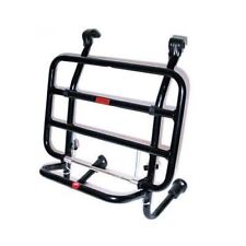 0201 FACO GEPÄCKTRÄGER VORNE SCHWARZ MIT KLAPPE FÜR VESPA PK 50 S XL RUSH HP